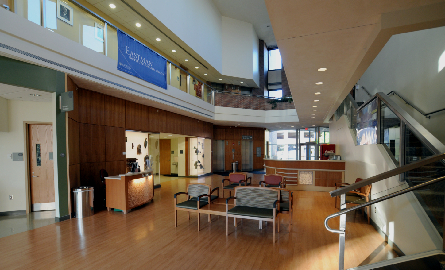 University of Rochester Medical Center Eastman Institute of Oral Health Atrium Renovation